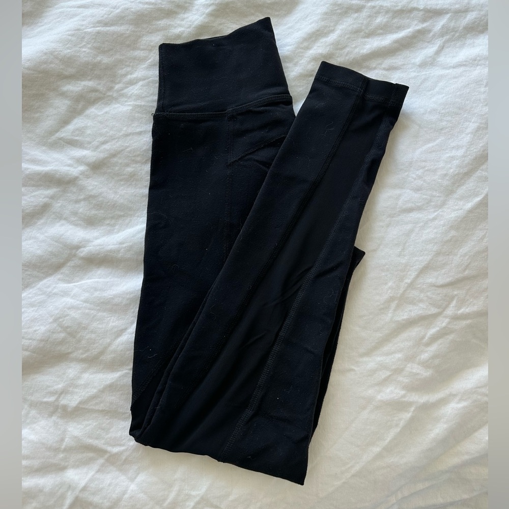 Aritzia TNA Black Leggings with Mesh